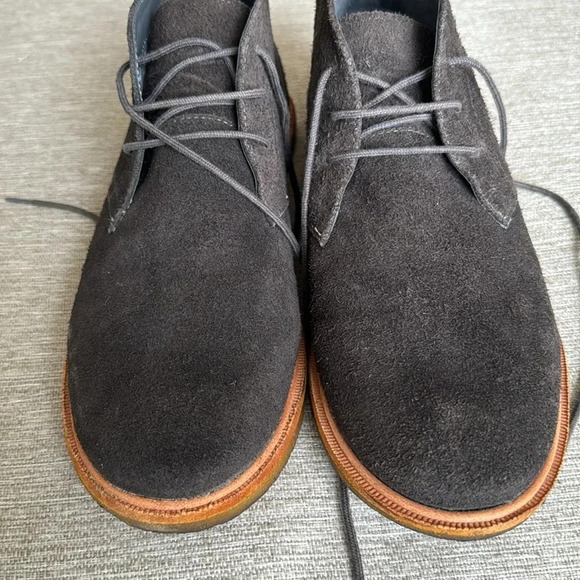 Frank Wright chocolate suede brown chuka boot sz 11 brand new - Picture 8 of 9